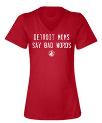 Detroit Moms Cotton V-Neck