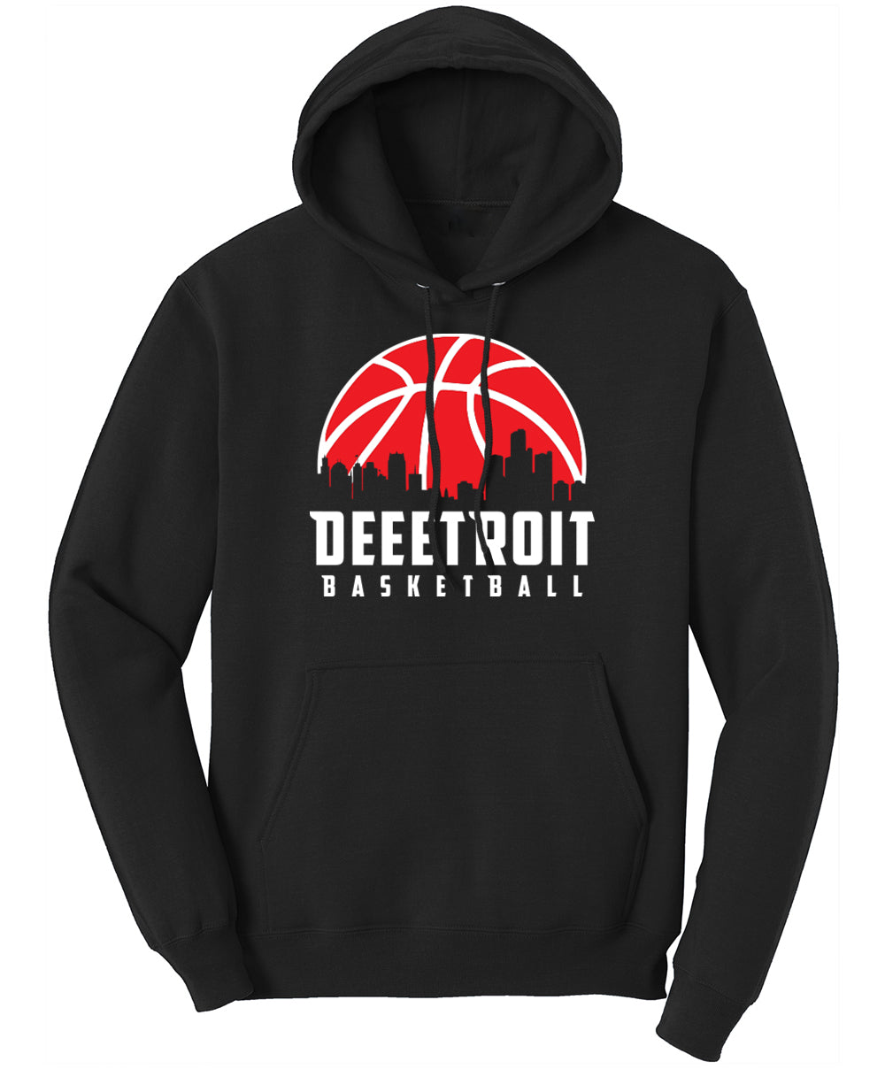 Deeetroit Basketball Hoodie