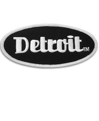 Detroit Oval Patches