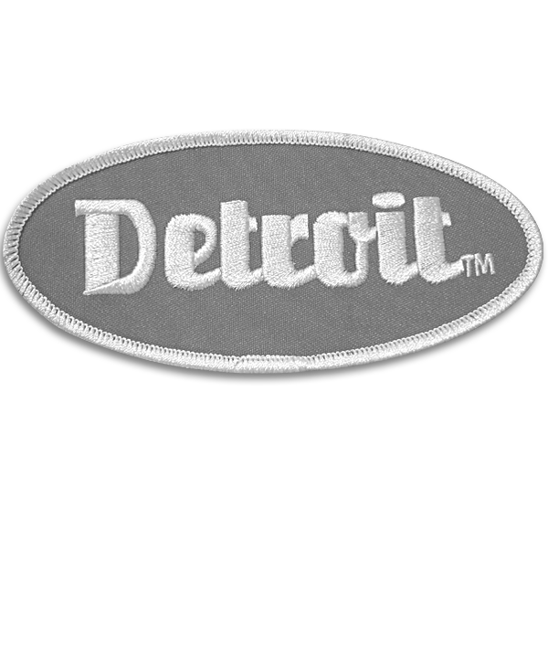 Detroit Oval Patches