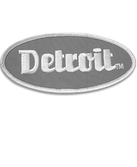 Detroit Oval Patches