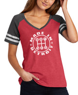 Ladies 5-Speed 313 Shifter V-Neck