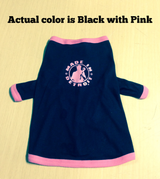 Doggie Tank Top Black w/ Pink