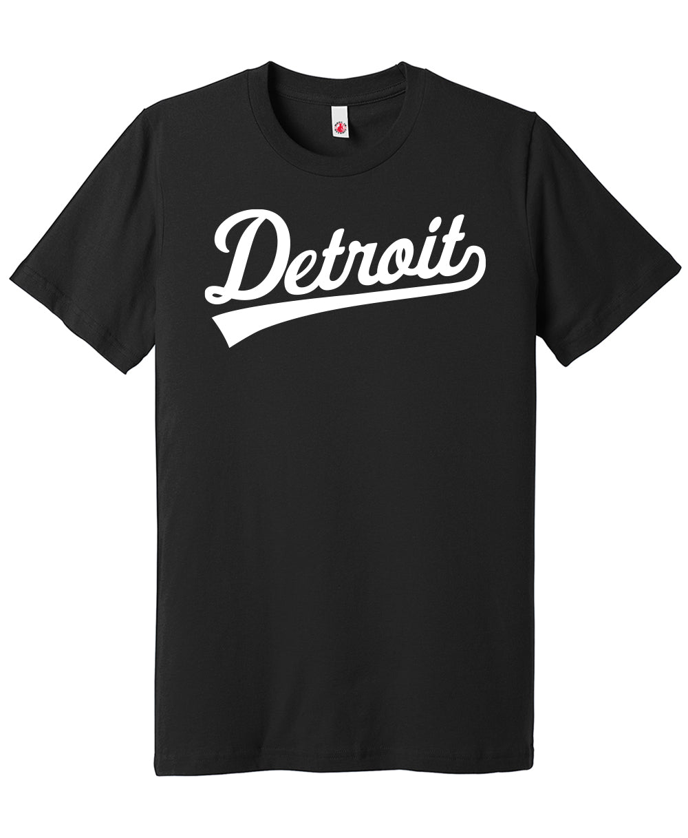 Detroit Tail Script Tee