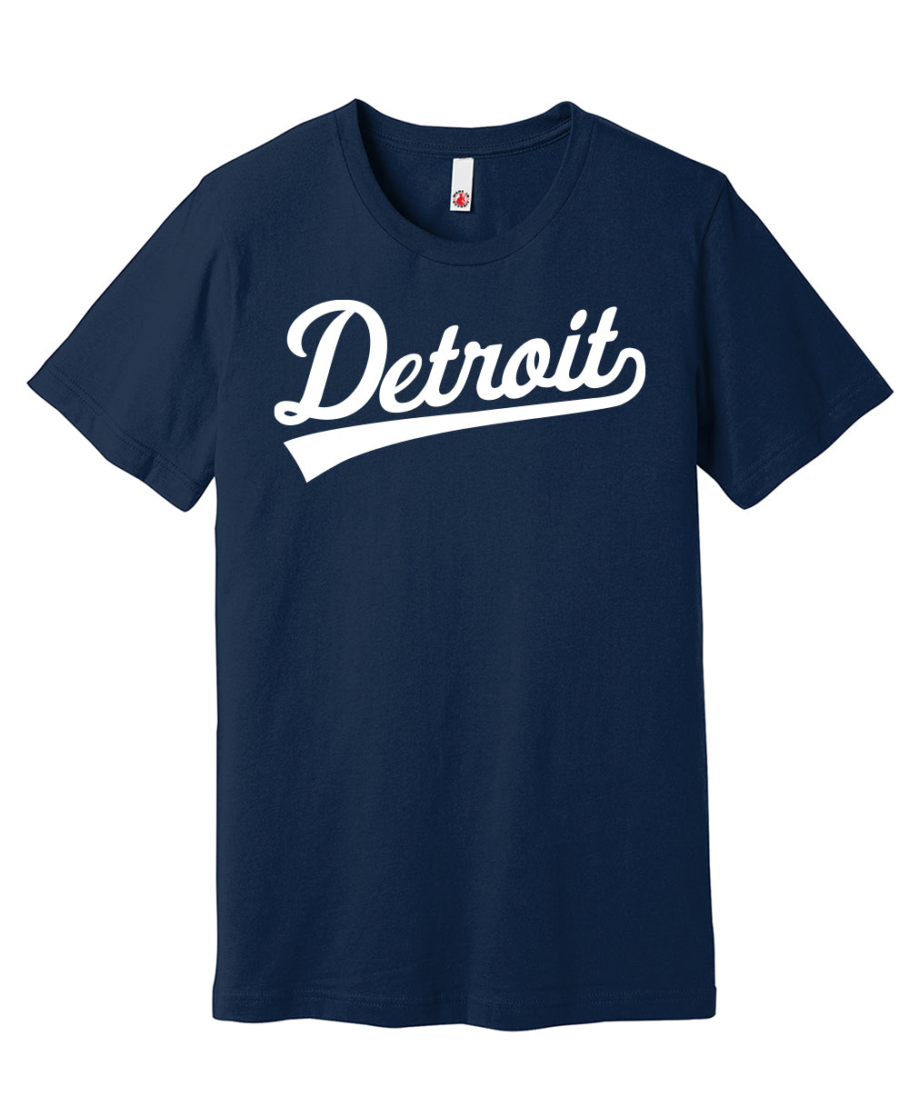 Detroit Tail Script Shirt