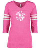 Rosie Hot Pink Ladies Football Tee