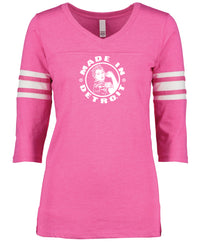 Rosie Hot Pink Ladies Football Tee