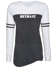 Detroit Block Varsity Long Sleeve