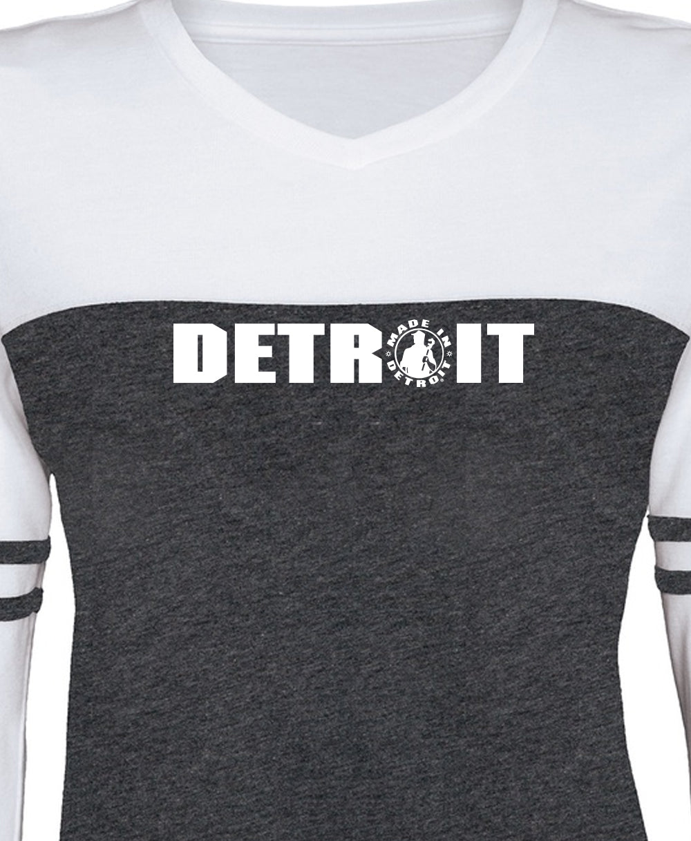 Detroit Block Varsity Long Sleeve