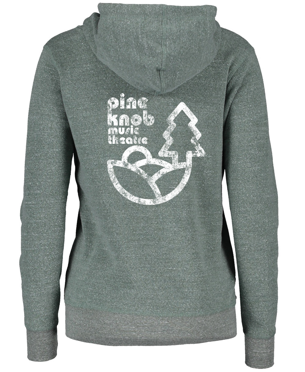 Ladies Pine Knob Triblend Zip-Up