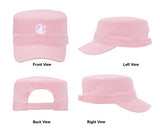 Fidel Cap - Pink w/ White