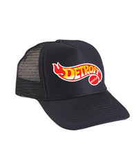 Detroit Muscle Flame Foam Trucker