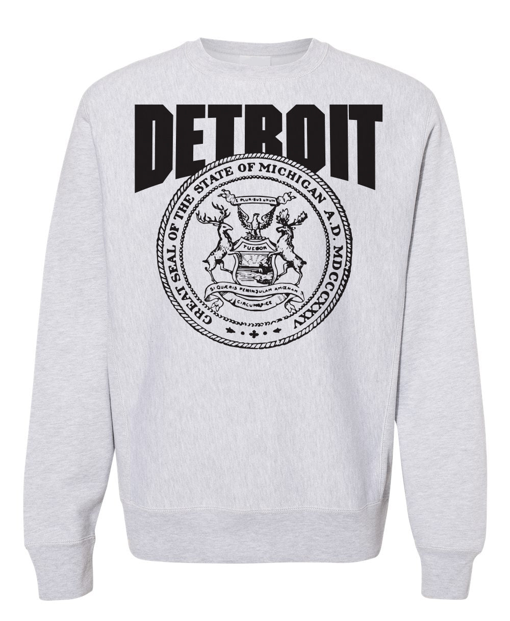 Detroit Motor City T-shirt Detroit MI Detroit Grey 