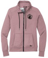 New Era MID Ladies Mauve Terry Full-Zip Cowl (XS ONLY)