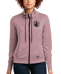 New Era MID Ladies Mauve Terry Full-Zip Cowl (XS ONLY)