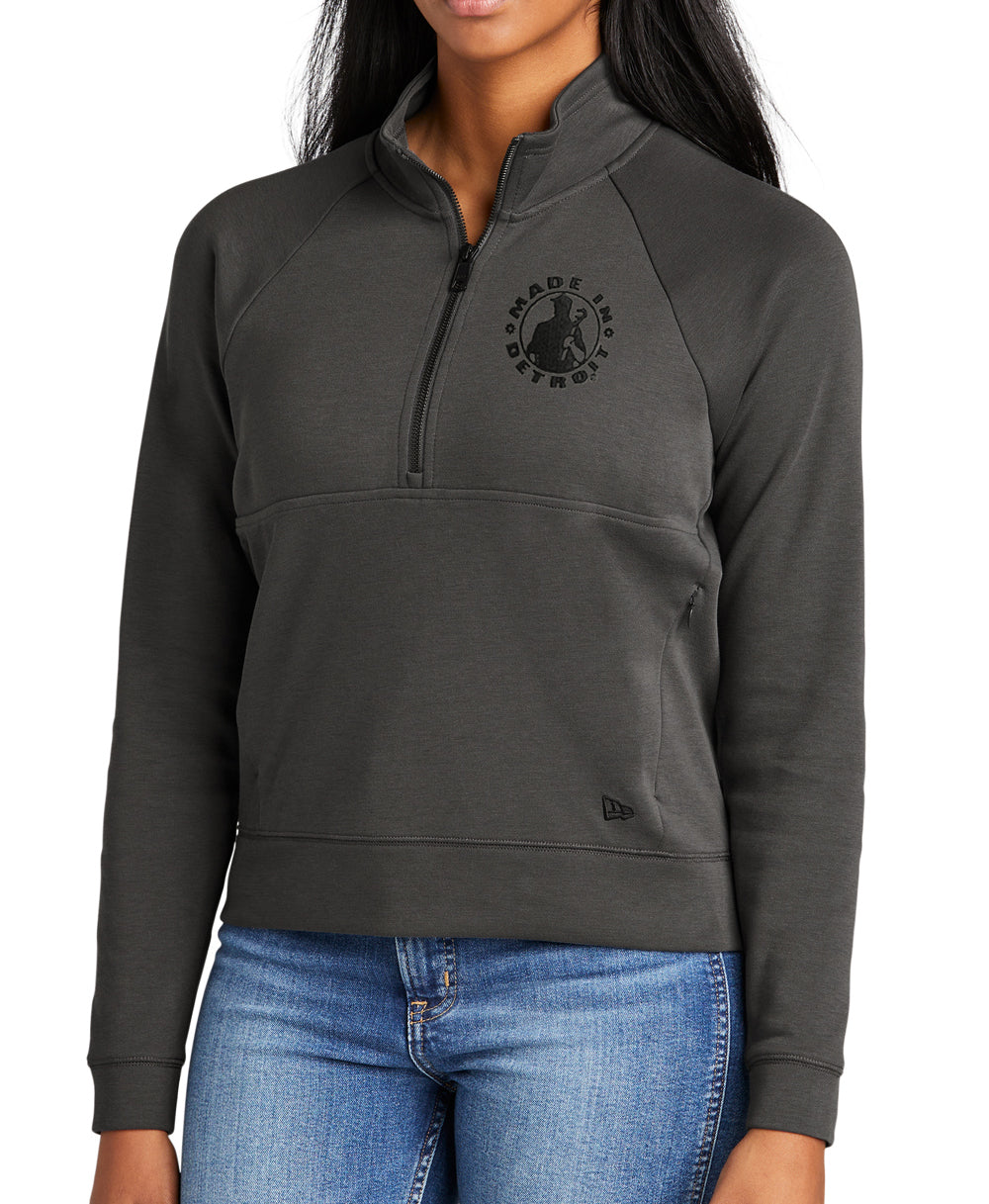 Ladies New Era MID Performance Half Zip