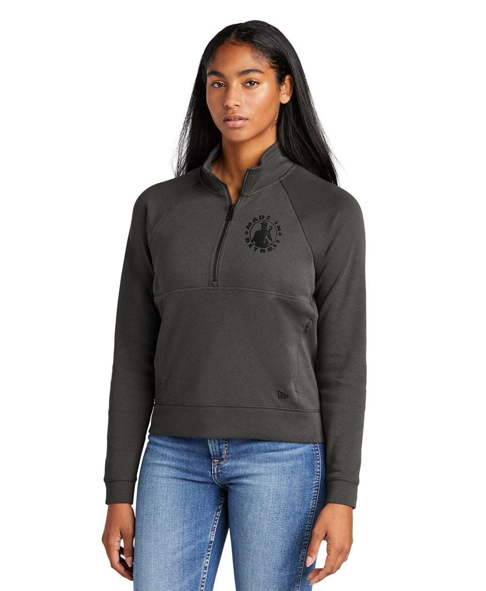 Ladies New Era MID Performance Half Zip