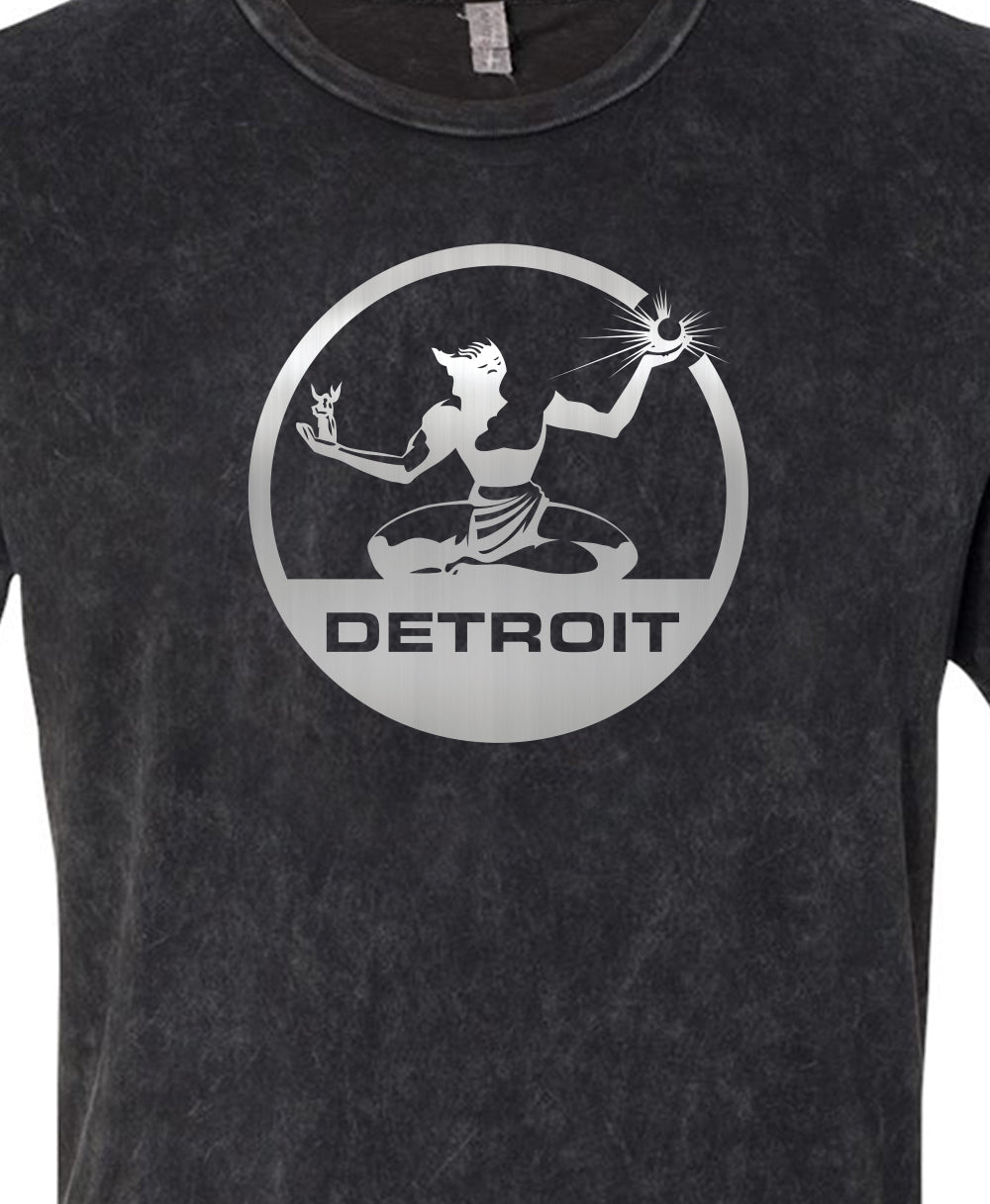 Spirit of Detroit Mineral Wash Tee