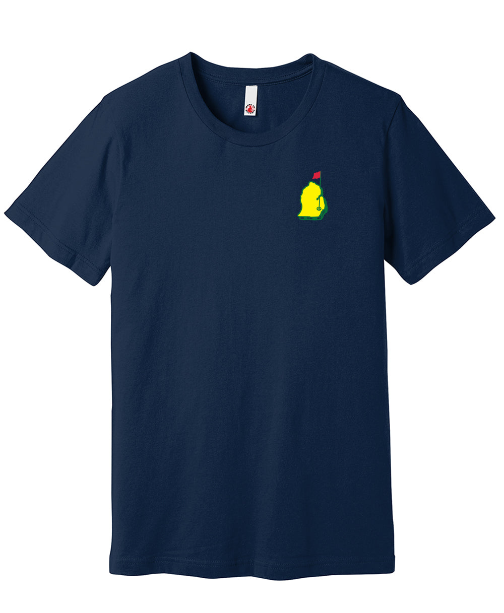 Mitten Flag Golf Shirt