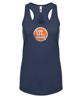 Ladies Indigo Racerback Tank