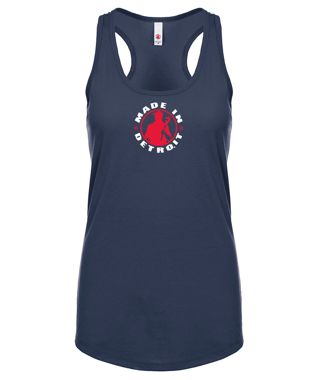 Ladies Indigo Racerback Tank