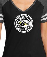 New Dodge Super Bee Black V-Neck