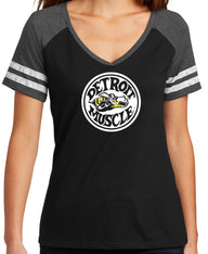 Ladies Dodge Super Bee V-Neck