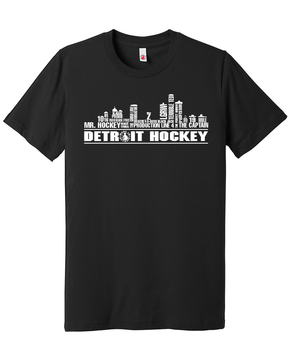 Detroit Hockey Skyline